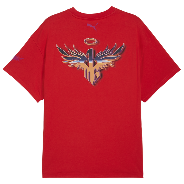 PUMA Lamelo Supernova T-Shirt - Men's - Puma Red - Image 7