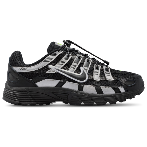 Nike P-6000 - Boys' Grade School - Silver/Black