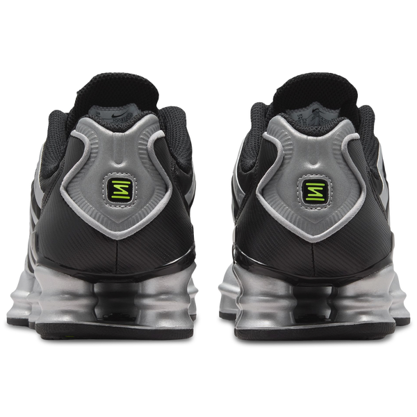 Nike Shox TL - Boys' Grade School - Black/Volt/Metallic Silver - Image 3