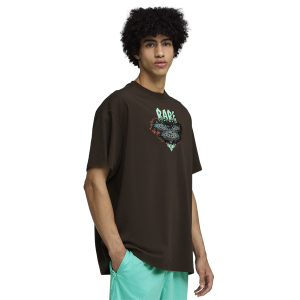 PUMA Melo World T-Shirt - Men's - Black
