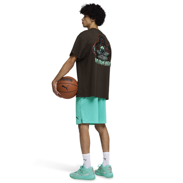 PUMA Melo World T-Shirt - Men's - Black - Image 3