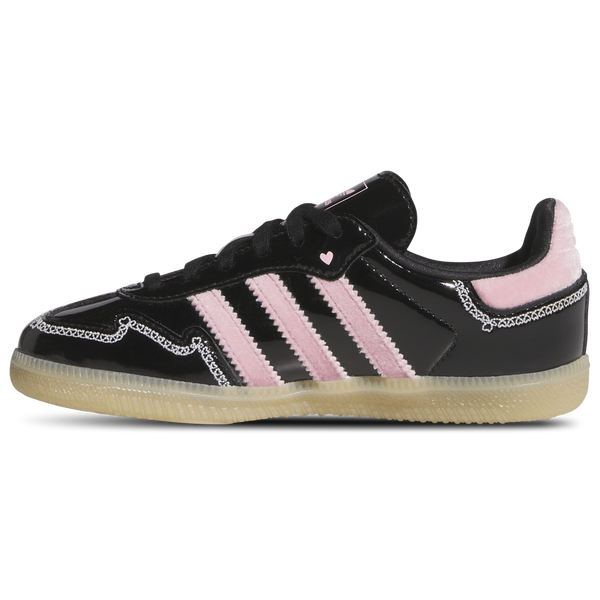 adidas Originals Samba - Girls' Preschool - Pink/Black - Image 2