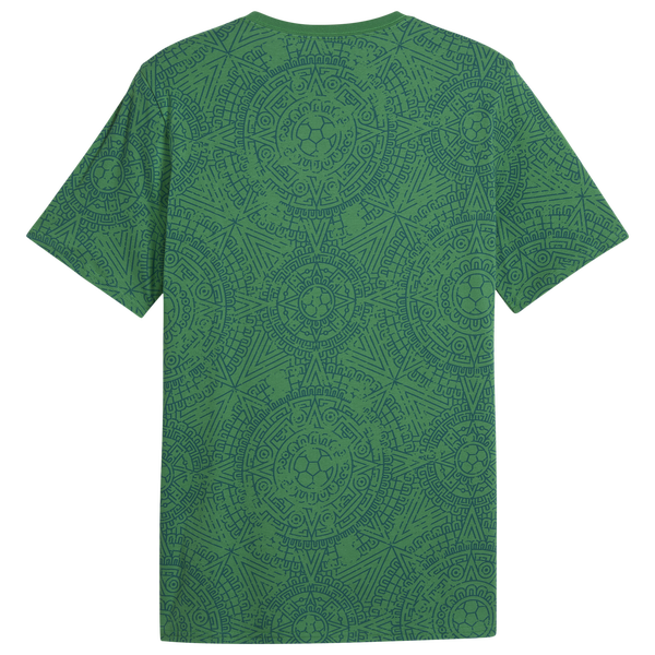 PUMA Fanpack Mexico Graphic Tee - Men's - Archive Green/Red - Image 5
