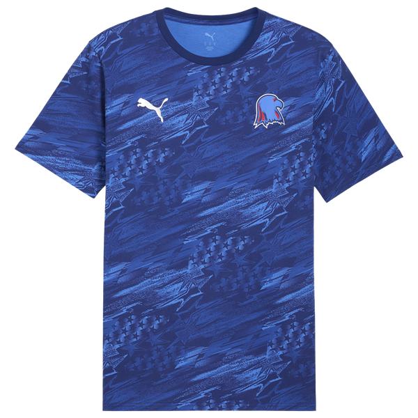 PUMA Usa Passion Aop Tee - Men's - Elektro Blue/Bluemazing - Image 4