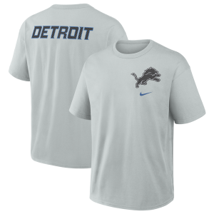 Nike Lions NFL Rival Short Sleeve T-Shirt - Men's - Silver