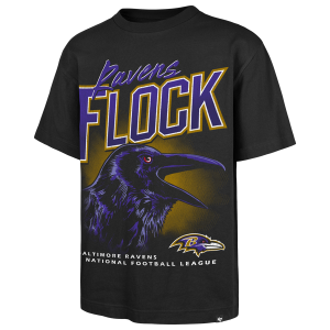47 Brand NFL Baltimore Ravens Wild S/S T-Shirt - Men's - Black