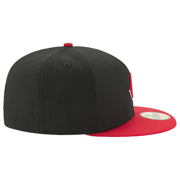 New Era Reds 59Fifty Authentic Cap - Adult - Red/Black - Image 4