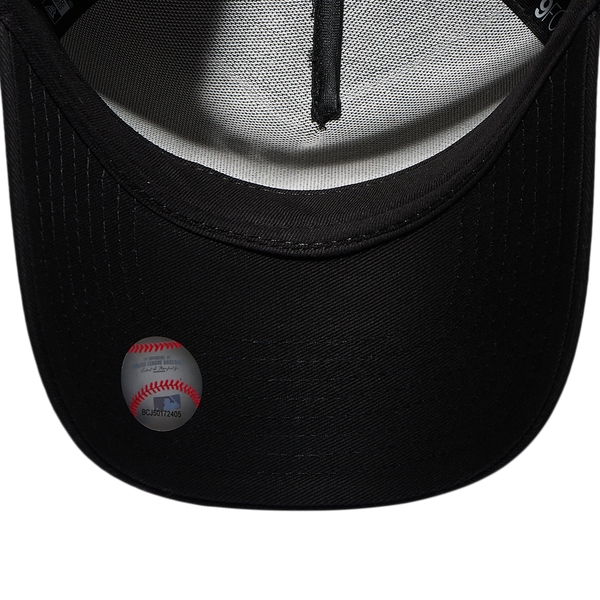 New Era Athletics 9FORTY A-Frame Hat - Adult - Black/White - Image 5
