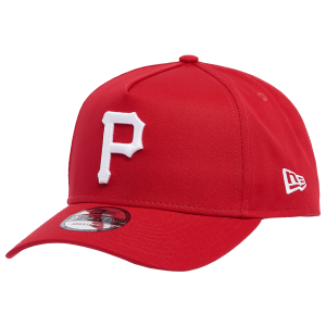 New Era Pirates A Frame Adjustable Cap - Men's - Red/Red