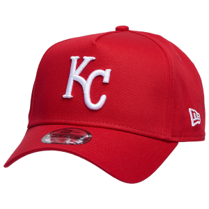 New Era Royals A Frame Adjustable Cap - Men's - Red/White