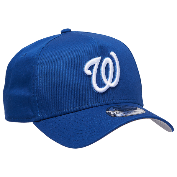 New Era Nationals 940 A Frame Adjustable Cap - Men's - Light Royal/White - Image 3