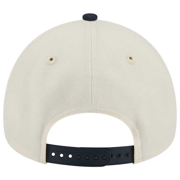 New Era NFL 9FORTY A-Frame Cap - Adult - Chrome/Navy - Image 6