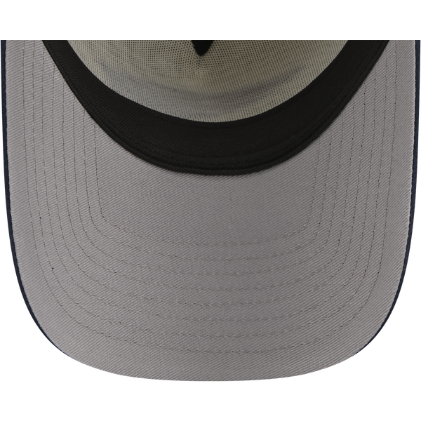 New Era NFL 9FORTY A-Frame Cap - Adult - Chrome/Navy - Image 7