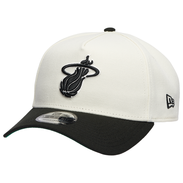New Era Heat Team 9FORTY A-Frame Chrome Cap - Men's - Chrome/Black