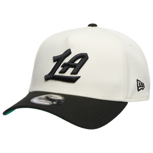 New Era Clippers Team 9FORTY A-Frame Chrome Cap - Men's - Chrome/Black