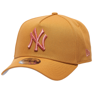New Era Yankees 9Forty Pastel Cap - Adult - Tan/Tan/Pink