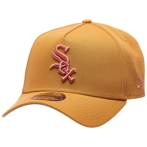 New Era White Sox 9Forty Pastel Cap - Adult - Tan/Tan/Pink