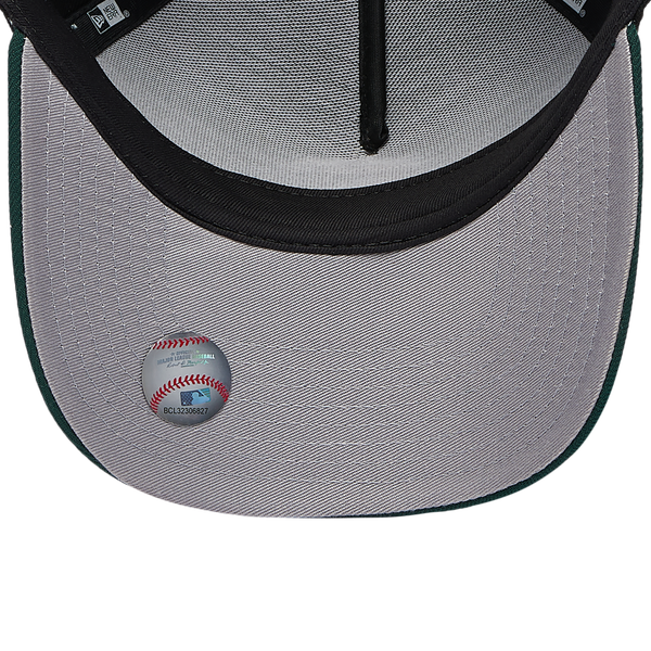New Era Mariners 9FORTY A-Frame Metallic Cap - Men's - Black/Green - Image 5