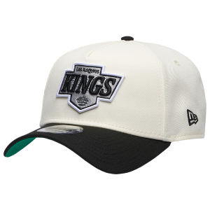 New Era Kings NHL 9FORTY A-Frame Cap - Adult - Chrome/Black