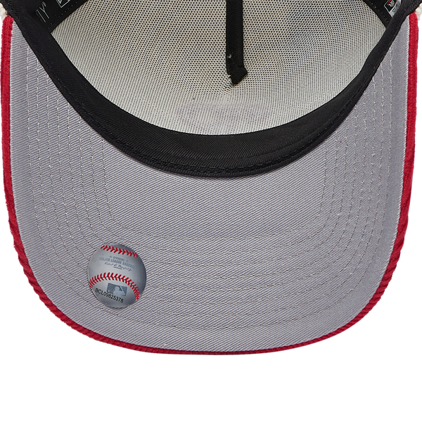 New Era Phillies 940 A Frame Cap - Adult - White/Red - Image 5