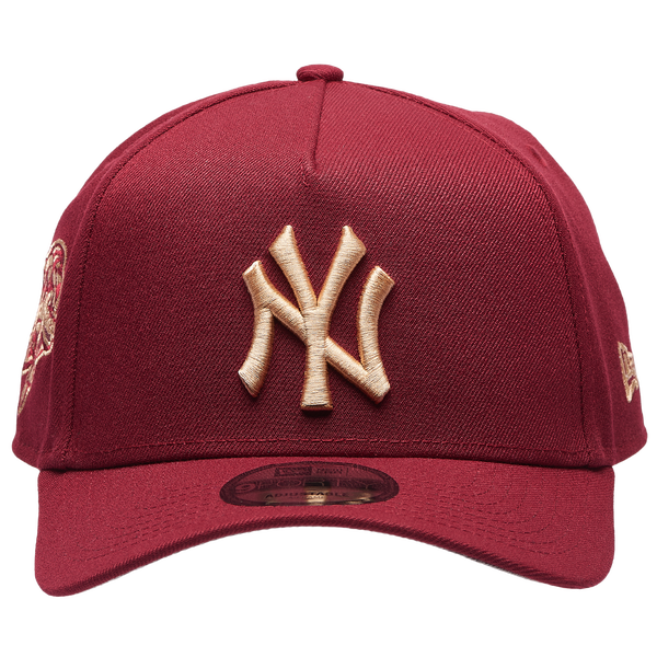 New Era Yankees 940 A Frame Cap - Adult - Red - Image 2