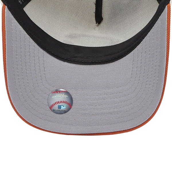New Era Reds 940 A Frame Cap - Adult - Orange/White - Image 5