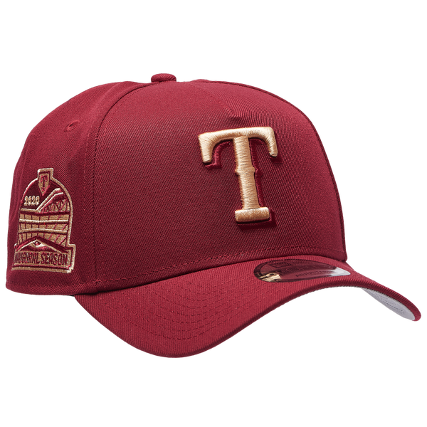 New Era Rangers 940 A Frame Cap - Adult - Red - Image 3