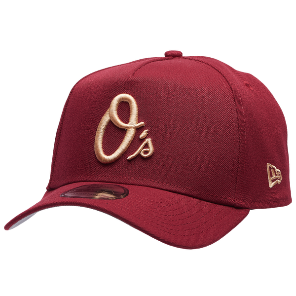New Era Orioles 940 A Frame Cap - Adult - Red