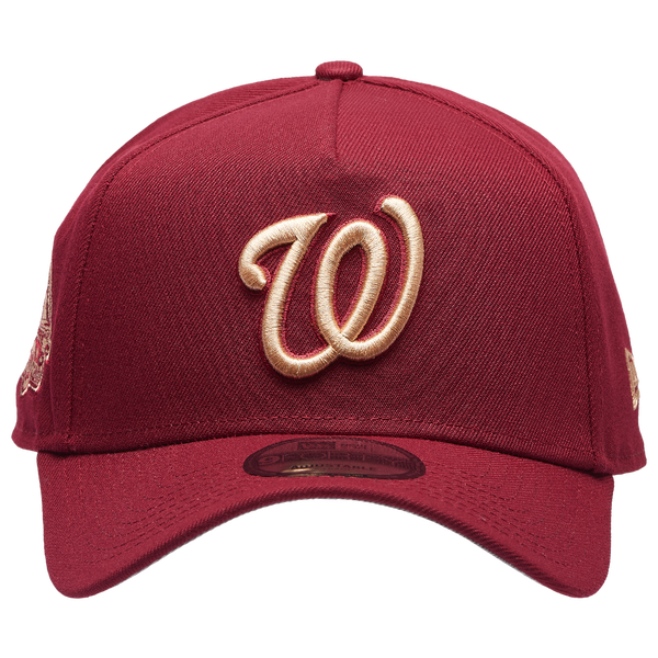 New Era Nationals 940 A Frame Cap - Adult - Red - Image 2