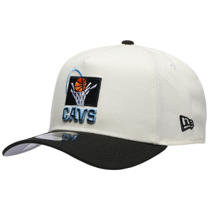 New Era Cavaliers 9FORTY A-Frame HWC Cap - Adult - Chrome/Black