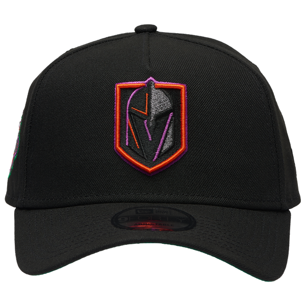 New Era Golden Knights 940AF Neon Pop Cap - Adult - Black - Image 2