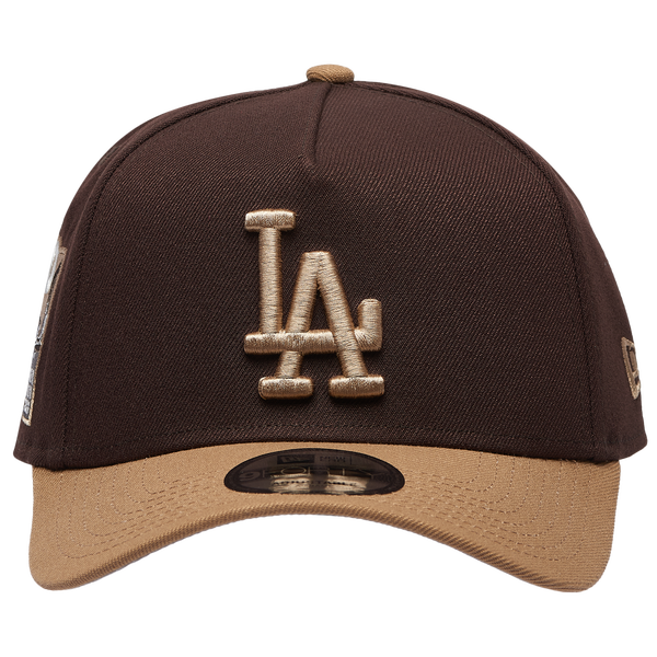 New Era Dodgers 940AF Cap - Adult - Brown/Tan - Image 2