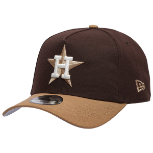 New Era Astros 940AF Cap - Adult - Brown/Tan