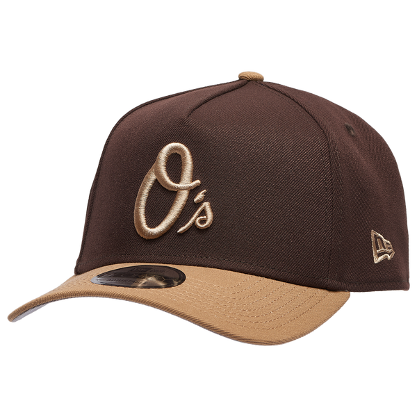 New Era Orioles 940AF Cap - Adult - Brown/Tan