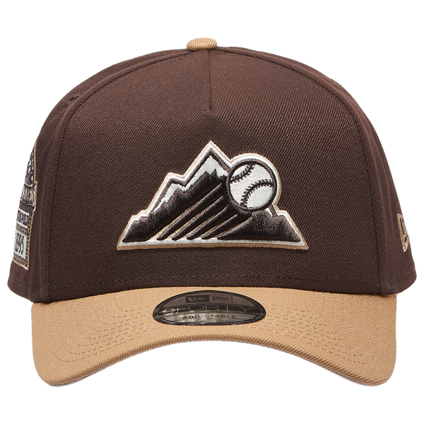 New Era Rockies 940AF Cap - Adult - Brown/Tan - Image 2