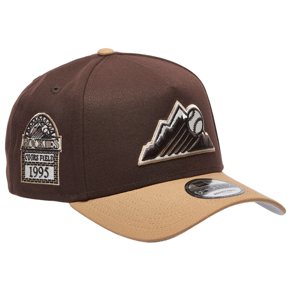 New Era Rockies 940AF Cap - Adult - Brown/Tan - Image 3