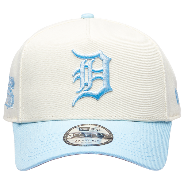 New Era 9FORTY A-Frame Custom Cap - Adult - Chrome/Blue - Image 2