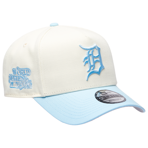New Era 9FORTY A-Frame Custom Cap - Adult - Chrome/Blue - Image 3