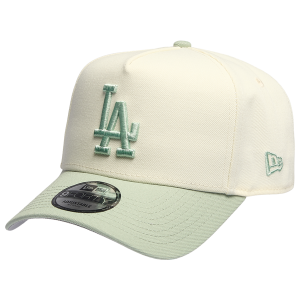 New Era Dodgers 940 A-Frame Cap - Adult - Chrome/Green