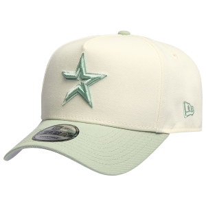 New Era Astros 940 A-Frame Cap - Adult - Chrome/Green