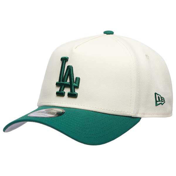 New Era Dodgers 940 A-Frame Cap - Adult - Chrome/Green