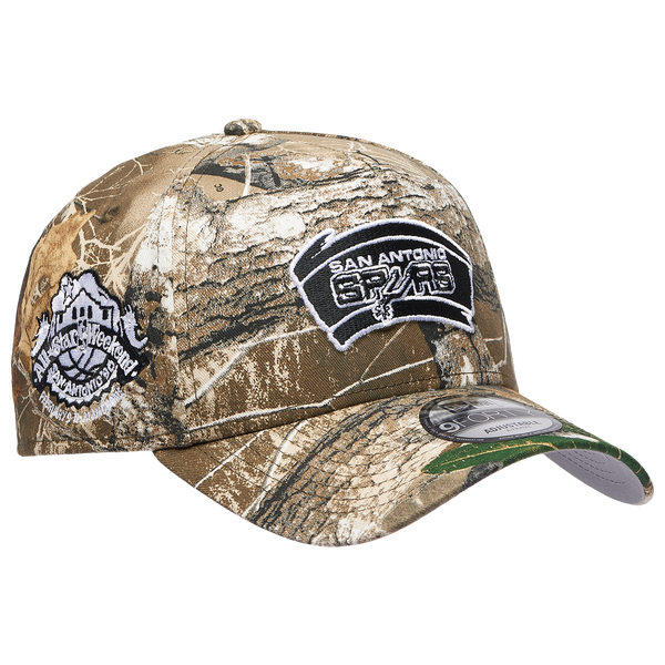 New Era Spurs 9FORTY A-Frame Realtree Cap - Adult - Multi - Image 3
