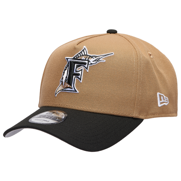 New Era MLB 940 A-Frame Cap - Adult - Khaki/Black