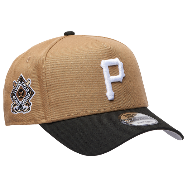 New Era MLB 940 A-Frame Cap - Adult - Khaki/Black - Image 3