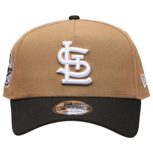 New Era MLB 940 A-Frame Cap - Adult - Khaki/Black - Image 2