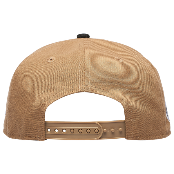 New Era MLB 940 A-Frame Cap - Adult - Khaki/Black - Image 4