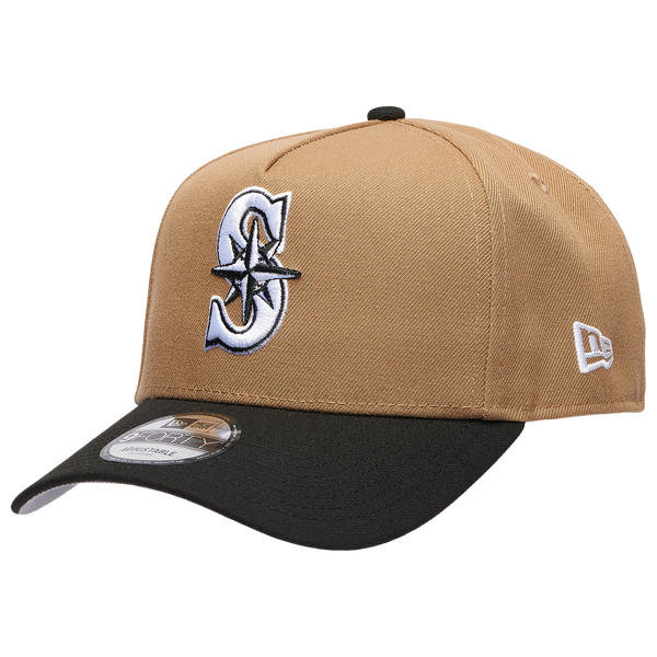 New Era MLB 940 A-Frame Cap - Adult - Khaki/Black