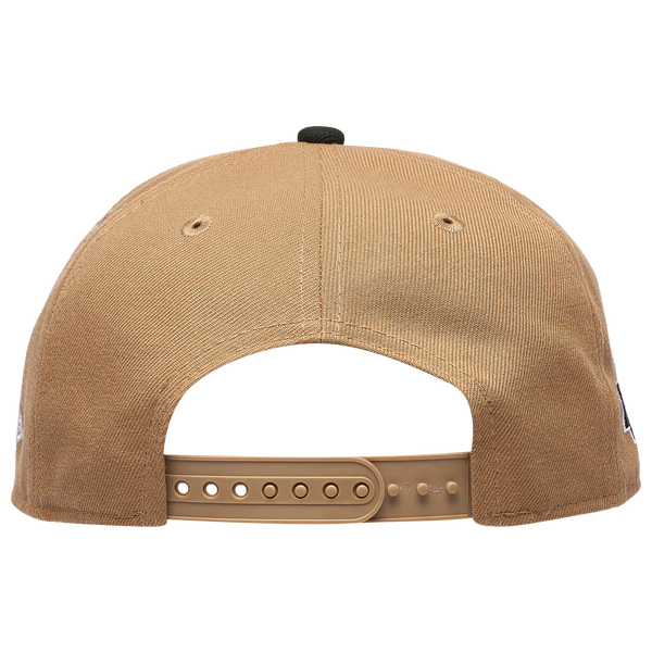 New Era MLB 940 A-Frame Cap - Adult - Khaki/Black - Image 4