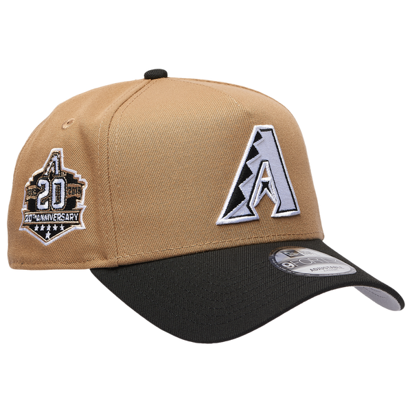 New Era MLB 940 A-Frame Cap - Adult - Black/Khaki - Image 3