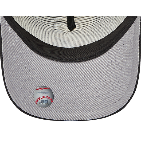 New Era MLB 940 A-Frame Flame Cap - Adult - White/Black - Image 5